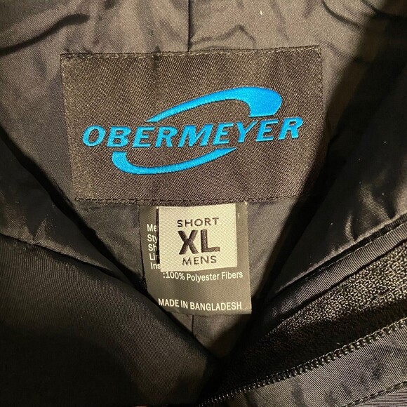 OBERMEYER Black Snow Ski Snowboard Pants Size XL Unisex‎ Outdoor Wide Straight - Picture 3 of 11